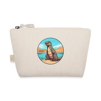 Komodo Dragon Aquarelle Dessin Animé Kawaii Animal - Trousse biologique - nature - Devant