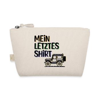 Wanderer Camping Statement Campingplatz Ferien - Bio-Täschchen - Natur - Vorne
