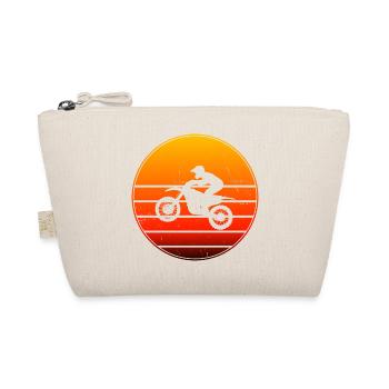 Dirt Biker Women's Motocross Dirt Bike Dirt Bike - Organic Pouch - nature - Front
