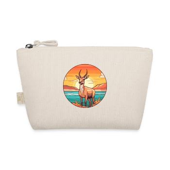 Antilope Aquarell Cartoon Kawaii Clipart Tier - Bio-Täschchen - Natur - Vorne
