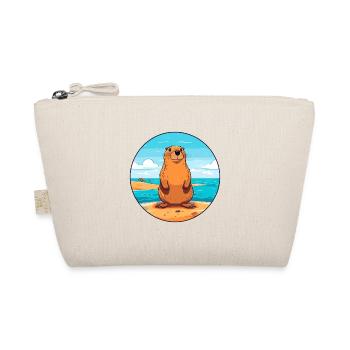 Marmotte aquarelle dessin animé Kawaii Clipart Animal - Trousse biologique - nature - Devant