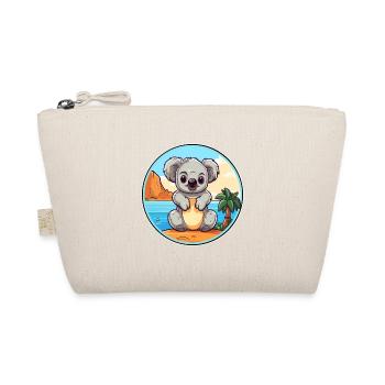 Koala Aquarell Cartoon Kawaii Clipart Tier - Bio-Täschchen - Natur - Vorne