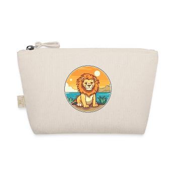 Lion aquarelle dessin animé Kawaii Clipart Animal - Trousse biologique - nature - Devant