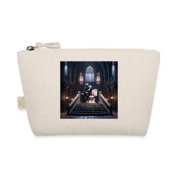 Fart Souls - Hollow Knight on Porcelain Throne #04 - Organic Pouch - nature - Front