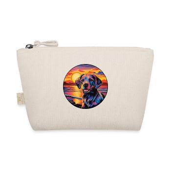 Billy Dog Breed Colorful Cartoon Watercolor - Organic Pouch - nature - Front