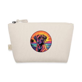 Boerboel Hunderasse Buntes Karikatur-Aquarell - Bio-Täschchen - Natur - Vorne