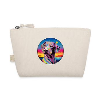 Catahoula Cur Dog Breed Colorful Cartoon Watercolo - Organic Pouch - nature - Front