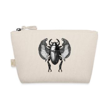 Scarab / Mysticism / Egyptian Symbolism / Antique - Organic Pouch - nature - Front