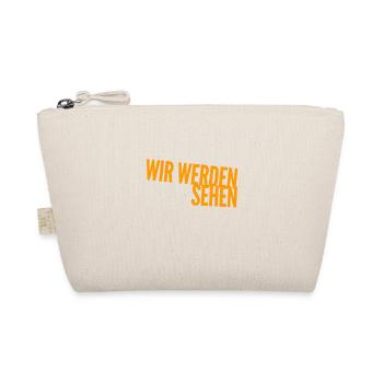 kucken wir mal - Bio-Täschchen - Natur - Vorne