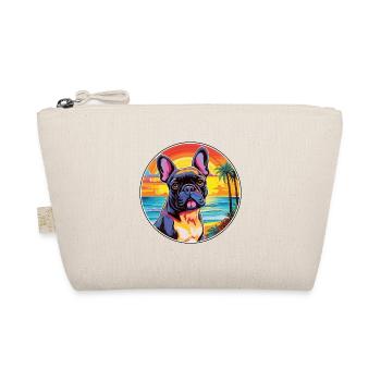 Bouledogue Français Chien Race Coloré Cartoon Watercol - Trousse biologique - nature - Devant