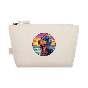 Gordon Setter race de chien coloré dessin animé Watercolo - Trousse biologique - nature - Devant