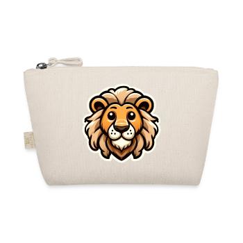Tête de lion de bébé comique - Trousse biologique - nature - Devant