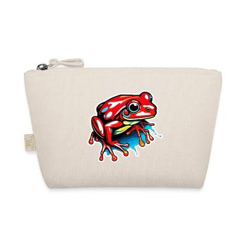 Frog / Animal / Quack / Toad / Pond / Hop - Organic Pouch - nature - Front