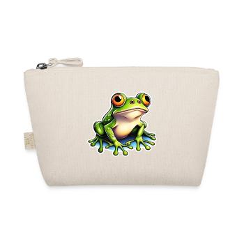 Frog / Animal / Quack / Toad / Pond / Hop - Organic Pouch - nature - Front