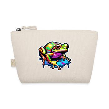 Frog / Animal / Quack / Toad / Pond / Hop - Organic Pouch - nature - Front