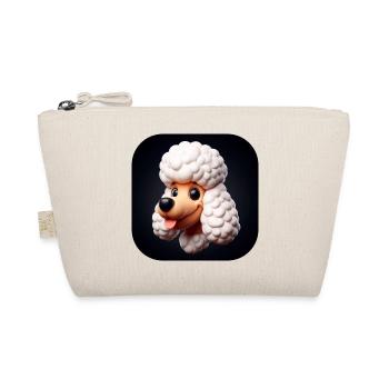 Chien caniche comique - Trousse biologique - nature - Devant