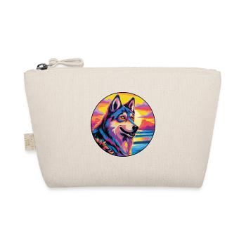 Saarloos Chien-loup Chien Race Coloré Dessin Animé Waterc - Trousse biologique - nature - Devant