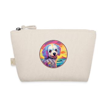 Tahltan Bear Dog Breed Colorful Cartoon Watercolor - Organic Pouch - nature - Front