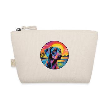 Transylvanian Hound Dog Breed Colorful Cartoon Wat - Organic Pouch - nature - Front