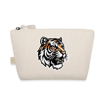 Tiger head in comic book style - Organic Pouch - nature - Front