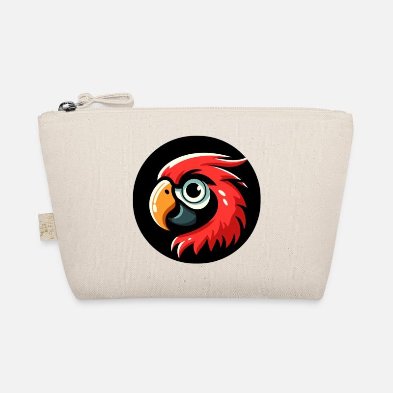 Tête de perroquet dans le style comique Trousse biologique