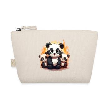 Baby panda squad - Organic Pouch - nature - Front