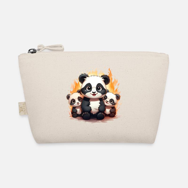 Baby panda squad Bio-Täschchen