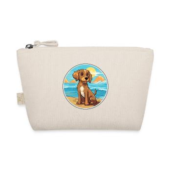 Armant Dog Breed Cartoon Kawaii Clipart Watercolor - Organic Pouch - nature - Front