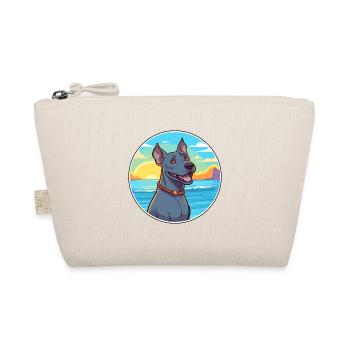 Bleu Thai Ridgeback Chien Race Cartoon Kawaii Chien - Trousse biologique - nature - Devant