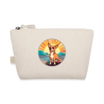 Chihuahua Dog Breed Cartoon Kawaii Clipart Dog Pet - Organic Pouch - nature - Front