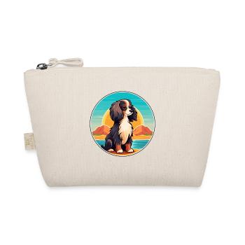 Continental Toy Spaniel Chien Race Cartoon Kawaii - Trousse biologique - nature - Devant