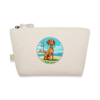 Danish Broholmer Dog Breed Cartoon Kawaii Clipart - Organic Pouch - nature - Front