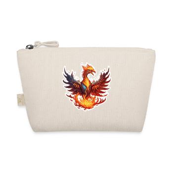 Phoenix / Vogel / Tier / Fabelwesen / Feuer - Bio-Täschchen - Natur - Vorne
