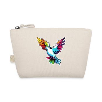Dove of Peace / Bird / Animal / Flying / Wedding - Organic Pouch - nature - Front