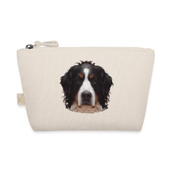 süße Geschenke, Berner Sennen Hund - Bio-Täschchen - Natur - Vorne