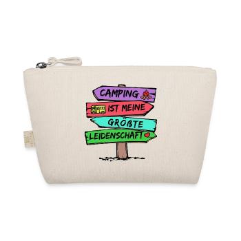 Campingplatz Camping Wanderer Wohnmobil Statement - Bio-Täschchen - Natur - Vorne
