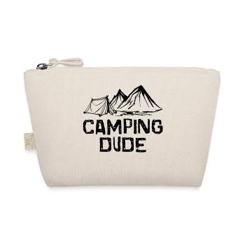 Zelten Statement Camping Wanderer Berge Camper - Bio-Täschchen - Natur - Vorne