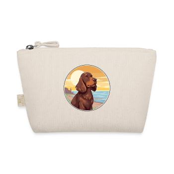 Feld Spaniel Hund Rasse Cartoon Kawaii Clipart Hund - Bio-Täschchen - Natur - Vorne