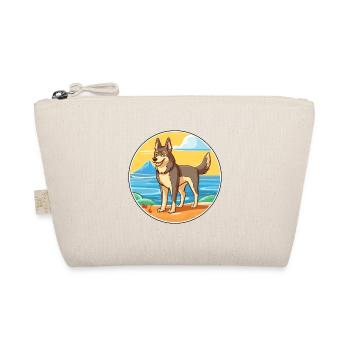 Chien-loup tchécoslovaque race chien dessin animé Kawaii chien - Trousse biologique - nature - Devant