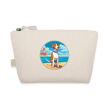 Grand Anglo Francais Dog Breed Cartoon Kawaii Dog - Organic Pouch - nature - Front