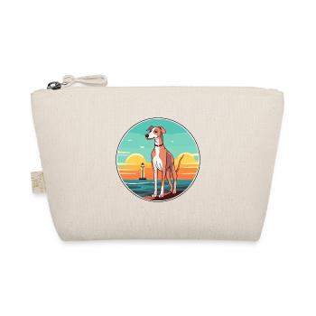 Anglais Whippet chien race Cartoon Kawaii Clipart - Trousse biologique - nature - Devant