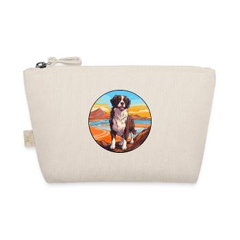 Landseer chien race dessin animé kawaii clipart chien animal de compagnie - Trousse biologique - nature - Devant