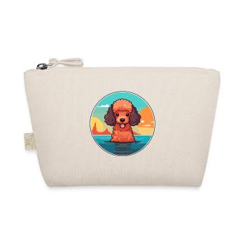Caniche miniature chien race Cartoon Kawaii Clipart - Trousse biologique - nature - Devant