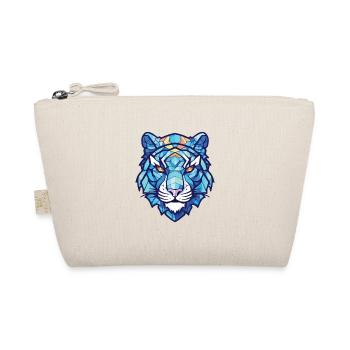 Bleu Aquatique Tigre Aquarelle Colorée Animal de compagnie - Trousse biologique - nature - Devant