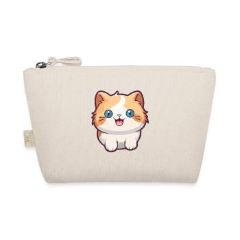 Munchkin chat dessin animé aquarelle illustration - Trousse biologique - nature - Devant