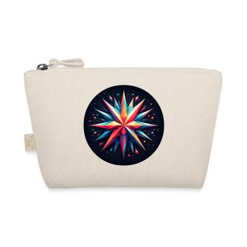 Polygon Star Colorful - Organic Pouch - nature - Front