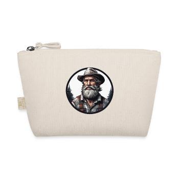 Bûcheron / Homme / Barbe / Forêt / Chemise / Arbre - Trousse biologique - nature - Devant