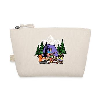 Camping Nature Campsite Camping Chilling Mountains - Organic Pouch - nature - Front
