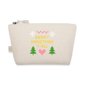 Joyeux Noël Pixel Art Design - Trousse biologique - nature - Devant