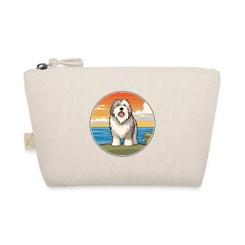 Vieux chien de berger anglais race de chien de dessin animé Kawaii chien - Trousse biologique - nature - Devant
